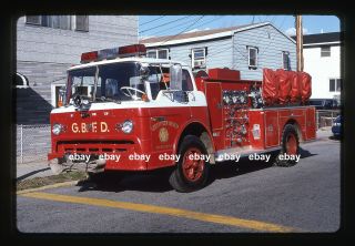 Gerritsen Beach Vfd Brooklyn Ny 1971 Ford C Darley Pumper Fire Apparatus Slide