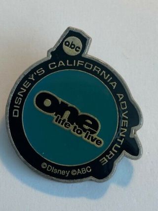 Disneyland California Adventure Abc Soap Opera One Life To Live Disney Pin (b6)