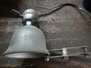 Vintage Delta Rockwell Milwaukee Bell Shape Lamp Light For Saw Drill Press