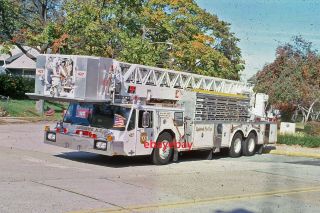 Fire Apparatus Slide - 81 Oshkosh / Pierce / Lti = Lynbrook Ny