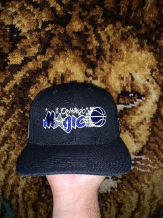 Vtg Orlando Magic Sports Specialties Plain Logo Snapback Hat