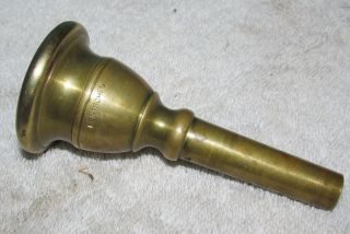 Vintage Hentschel Large Mouthpiece Cornet/trumpet/flugelhorn/tuba/trombone J0460
