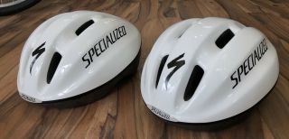 Specialized Air Express Bicycle Helmet White Vintage Size Large/xl X 2 Pair