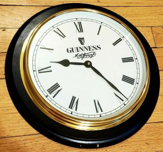 Guinness Beer Hanging Wall Clock Battery