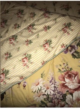 Vintage Ralph Lauren Sophie Brooke Full Queen Comforter Country French Cottage