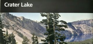 2020 Crater Lake Np - Oregon National Park Service Brochure Map Unigrid