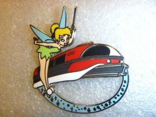 Wdw Museum Of Pin - Tiquities - Disney Pin Celebration 2009 - Monorail Tinker Bell