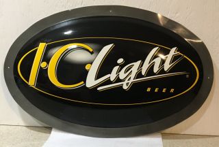 Pittsburgh Brewing Company - Iron City Light - Beer Sign