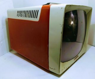 Vintage 17 " Ge Portable Tv Model 17to26 Parts Picture.