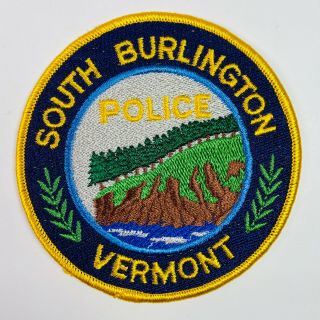 South Burlington Police Vermont Patch