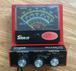 Vintage Snap - On Mt - 926 Multimeter Ohm Voltmeter