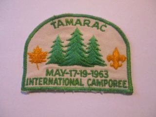 Tamarac International Camporee - Red River Valley Council 1963 Patch