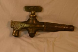 Vintage Solid Brass Beer Keg Spout Nozzle Gaswell & Chambers,  Ltd.