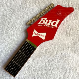 Vintage 1991 Budweiser Bud King Of Beers Guitar Neck Tap Handle