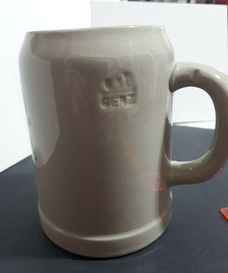 Vintage BERN logo Ceramic Stoneware Gerz Beer Stein West Germany 3