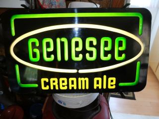 Genesee Cream Ale Bar Lighted Beer Sign