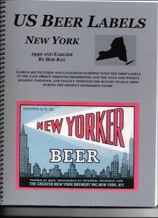 Us Beer Labels,  York (ny) Book
