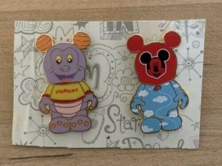 Walt Disney World Mickey Mouse Vinylmation Pins Figment And Red Balloon 2008