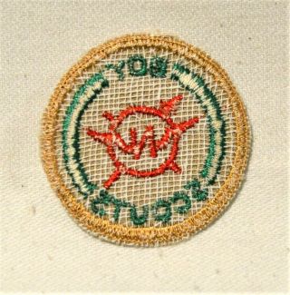 Boy Scout Air Navigator Proficiency Award Badge Tan cloth Troop Hard to Find 2