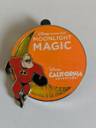 Incredibles Mr Incredible Dvc California Adventure Moonlight Magic Le1200 Pin