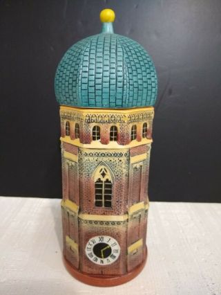 Vintage Gerz Ceramic STEIN Munich Germany Cathedral Tower FRAUENKIRCHE 3