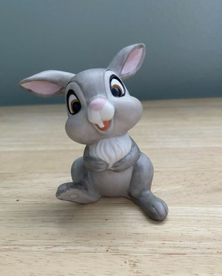 Vintage Walt Disney Production Porcelain/ceramic Figurine “thumper” Bambi Rabbit
