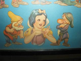 1960 ' s Snow White and the Seven Dwarfs Orig Framed 8x10 Picture Disney 2