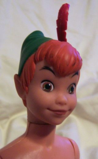 Vintage 12 " Special Edition Peter Pan Doll Disney Mattel 1995 - Nude