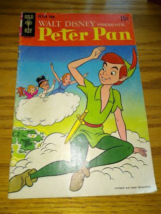 Walt Disney Presents 15¢ Peter Pan Comic Book 1952