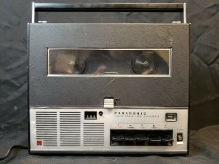 Vintage Panasonic Rq - 156s Reel To Reel Solid State Tape Recorder Matsushita
