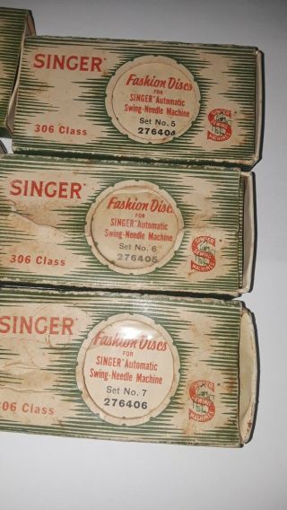 24 Vintage Singer Simanco Sewing Discs Flat Cams 306 319 2404 32 (p197) by p2 3