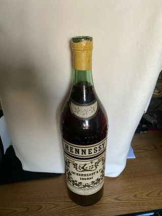 Vintage Hennessy Cognac Display Bottle Store Promo
