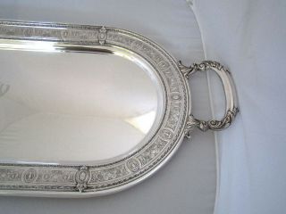 Wedgewod By International Silver Solid Sterling Tea Set - Tray Introduced c 1924 2