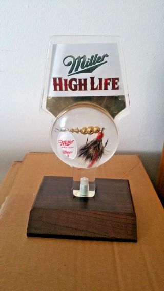 Miller High Life Mepps 3 Fishing Lure Taphandle.