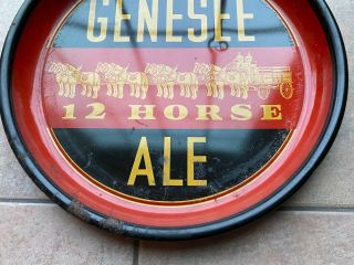 Genesee 12 Horse Ale beer tray 2