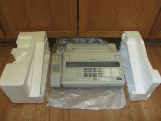 Vintage Panasonic Telephone Answering System Fax Facsimile Machine KX - F155 2