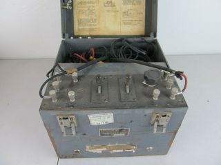 Vintage Western Electric 76c Test Set W/ Probes