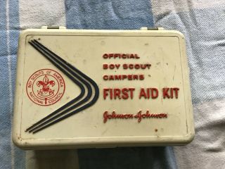 Boy Scout Official First Aid Kit 1950s