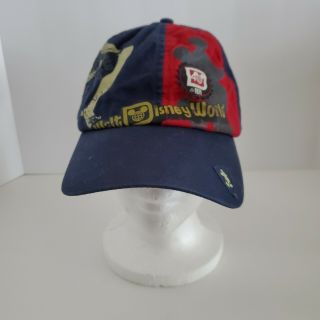 Walt Disney World 1971 - 2011 40th Anniversary Blue Strapback Hat Cap Adjustable