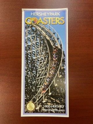 2001 Hersheypark Hershey Pennsylvania Chocolate Roller Coaster Brochure Guide
