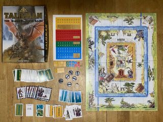 Vintage Talisman 2nd Edition Board Game Complete With Question & Answer Booklet