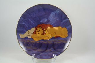 Bradford Exchange The Lion King,  Rise And Shine Plate With