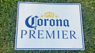 Corona Premier Tin Sign 2 Pack.