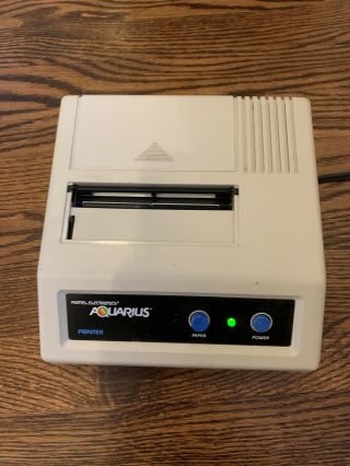 Vtg 1982 Mattel Aquarius Printer 4210 Power/pc Cords