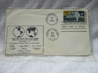 1969 Moon Landing First Day Cover