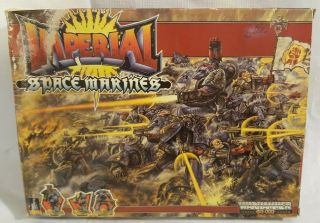 Warhammer 40k - Incomplete Imperial Space Marines Rogue Trader - Vintage 1987