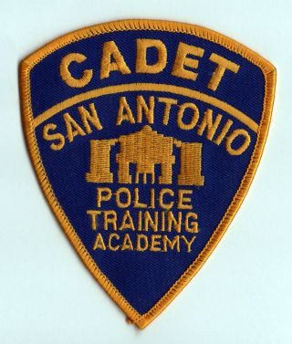 Cadet San Antonio Police Training Academy Texas Over 20 Years Old