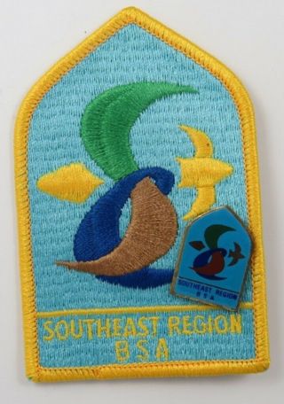Southeast Region Patch Yellow Border With Pin [c - 1642]