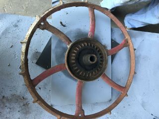 Vintage Moline Planter Wheel 21 " Diameter