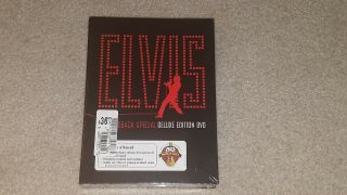 Htf Vintage Elvis Presley 1968 68 Comeback Special Deluxe Edition Dvd Set